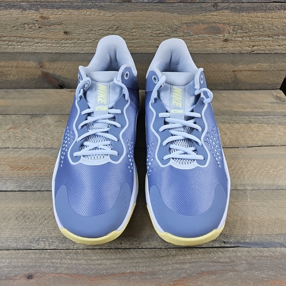 NEW Nike Fly.By Mid 3 Men's Basketball Shoes Ashen Slate/Grey/White/Citron Tint - Picture 6 of 10